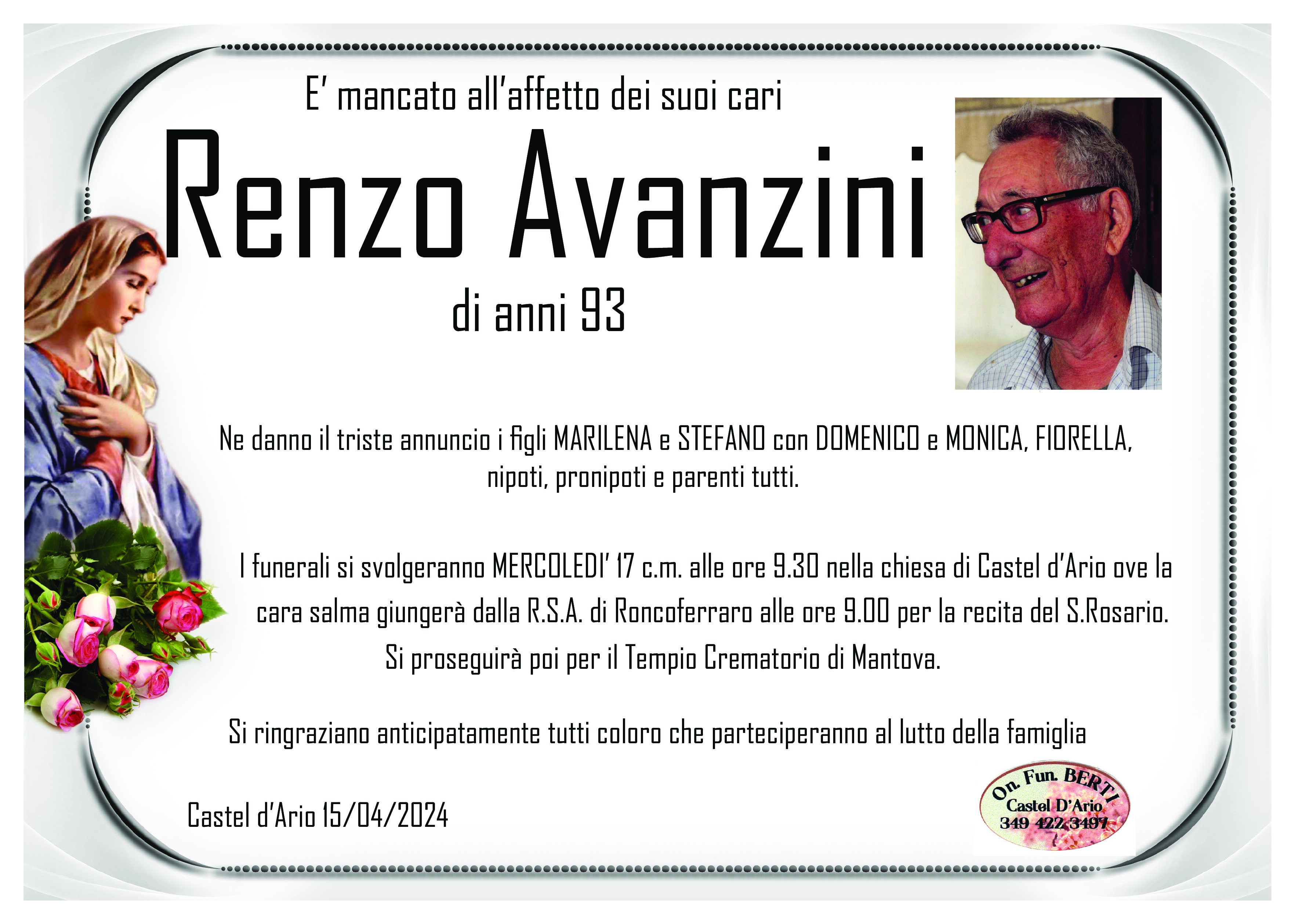 RENZO AVANZINI